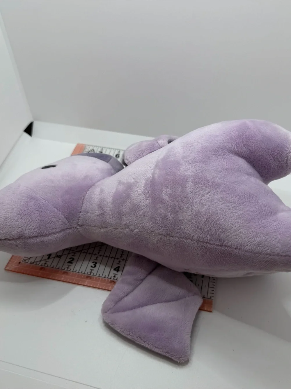 Lilac Plush Dinosaur Stuffed Animal - Soft Purple Cuddly Toy